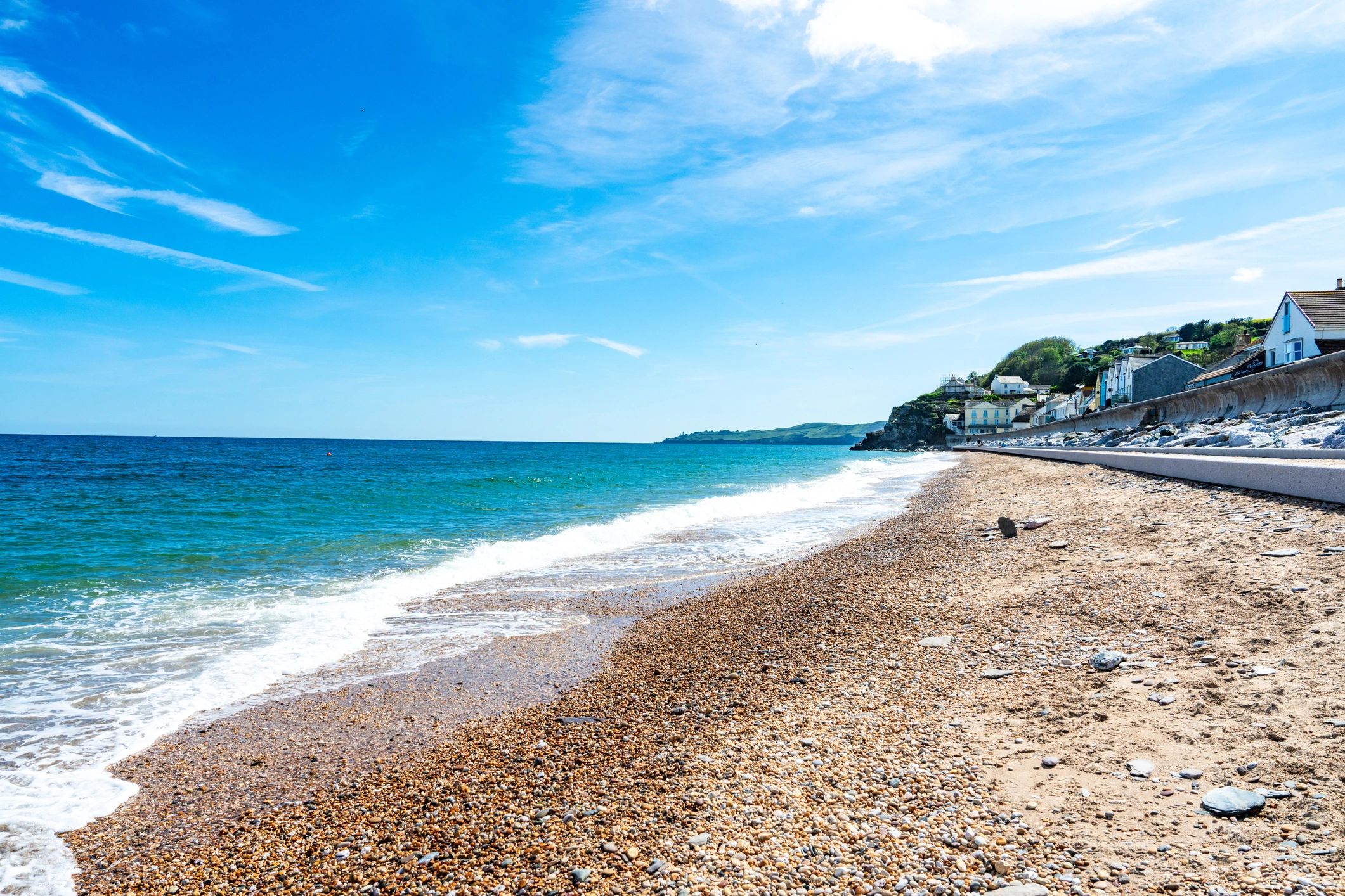 Devon coastline view